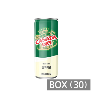 [BOX-30can]카나다 드라이 진저에일 250ml