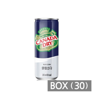 [BOX-30can]카나다 드라이 클럽소다 250ml
